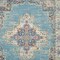 Homeroots 7 x 10 ft. Light Blue Distressed Medallion Area Rug 385336 - alternate 7